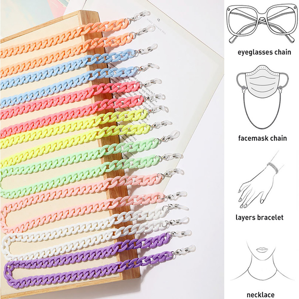 Mask Chain Holder - 2023 Retro Hars Anti-Slip Glazen Ketting