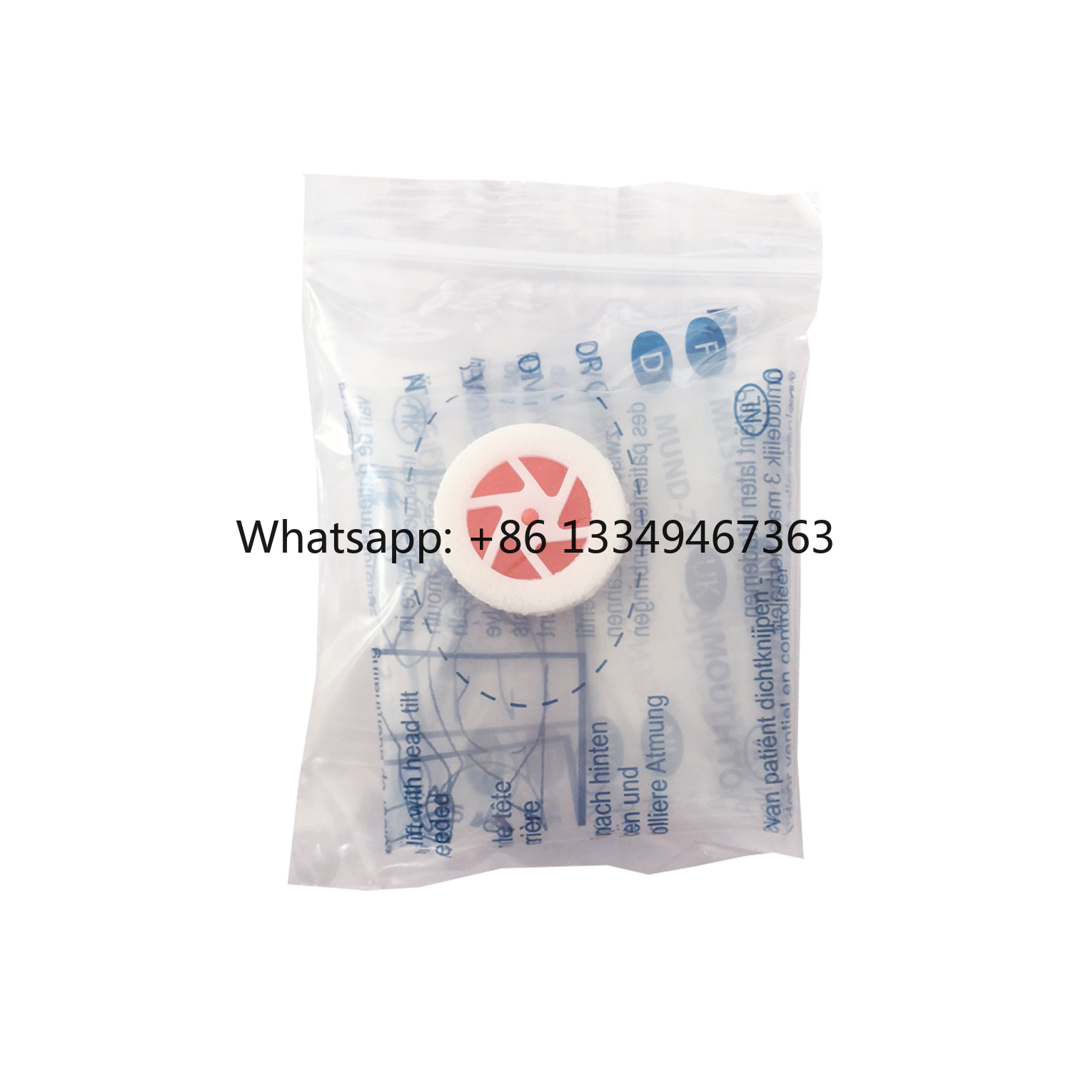 Disposable Mask Blue - Fabrikant Mond tot mond Ademhalingsmasker Wegwerp