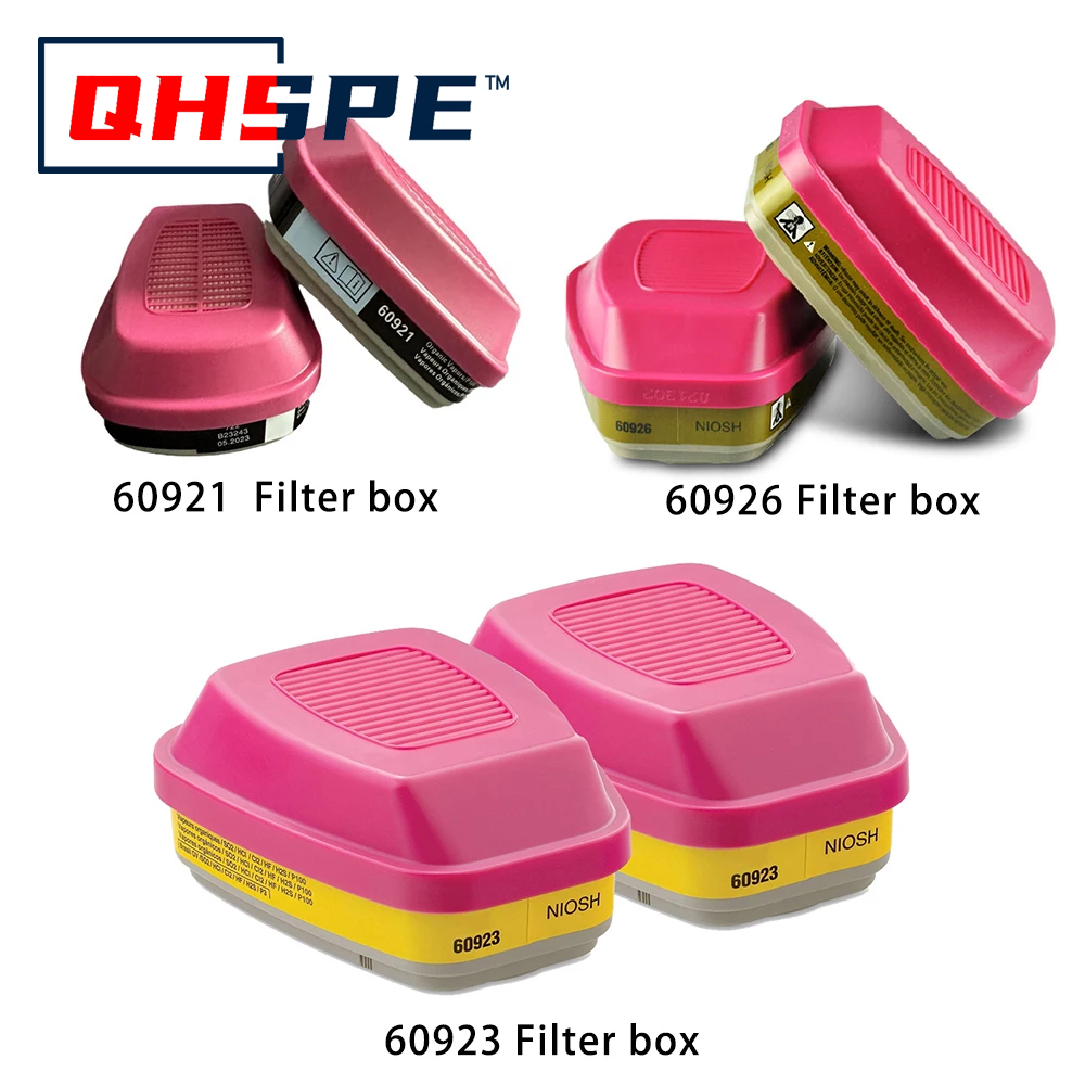 Face Mask Storage Box - P100 beschermde multi-gas-/dampcartridge voor gasmasker Organische