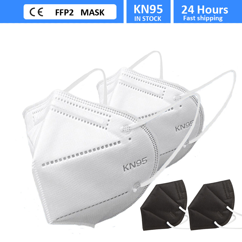 Kn95 Respirator Mask - FFP2 gezichtsmasker KN95 gezichtsmascarilla's 5-laags filtermaskers