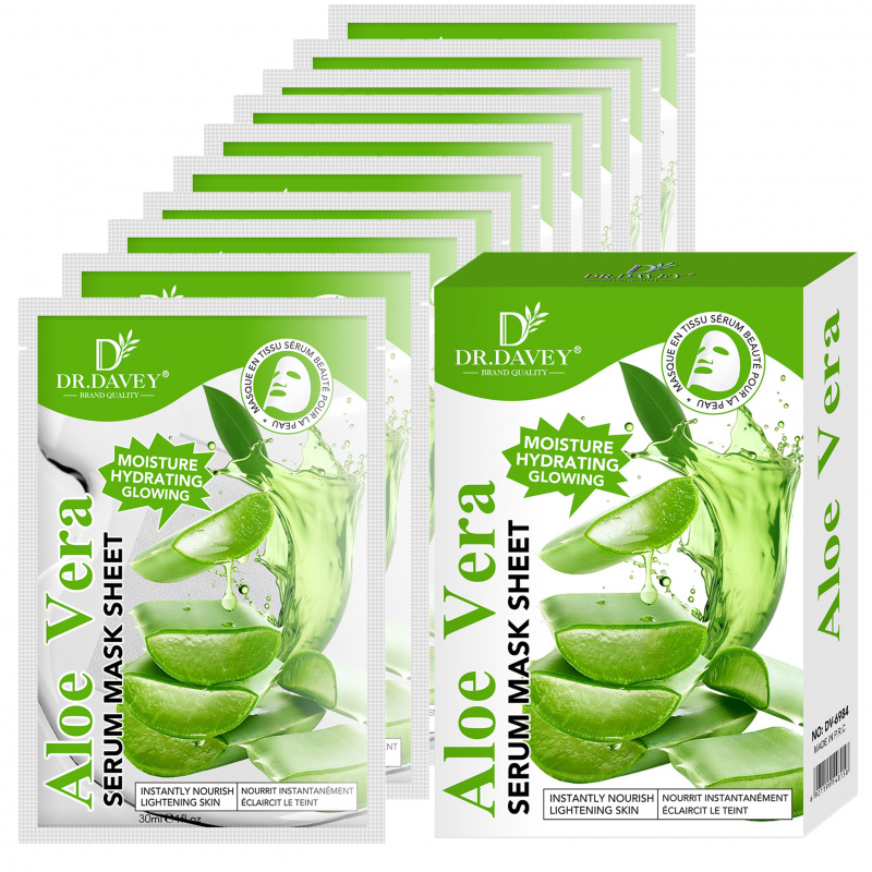 Aloë Vera Serum Gezichtsmasker - Face Mask Storage Box recensie en prijs