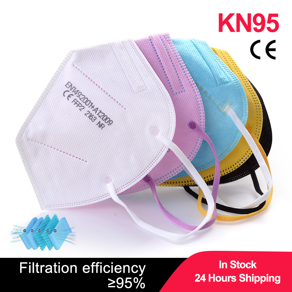 100 stks Kids mascarillas fpp2 - Black Face Mask Pack recensie en prijs