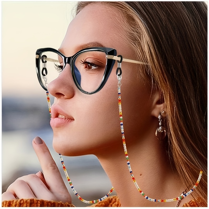 Boho brilkoord met kralen, ver - Mask Lanyard Adjustable recensie en prijs