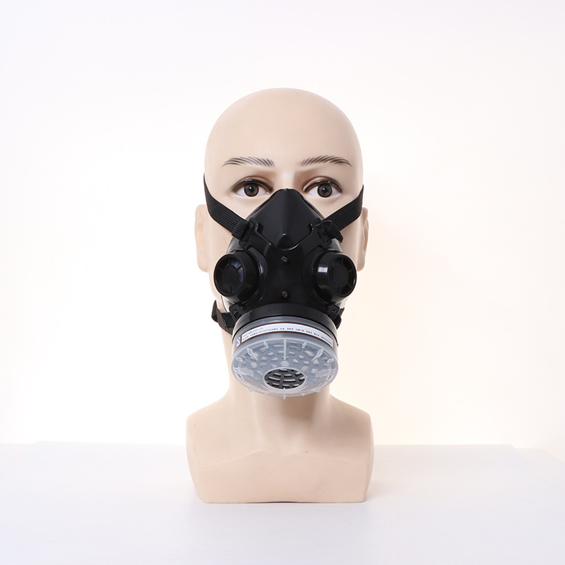 Nieuw half gezicht zwart gasma - Dust Mask Construction recensie en prijs