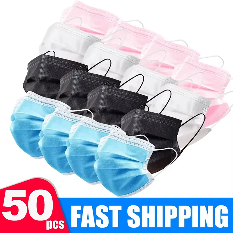 50 stuks unisex 3-laags masker - Disposable Mask Blue recensie en prijs