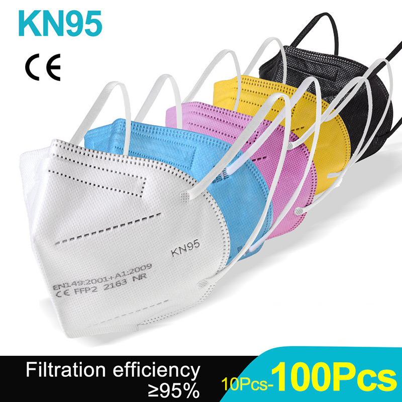 10-100 stuks FFP2-maskers KN95 - Kn95 Respirator Mask recensie en prijs