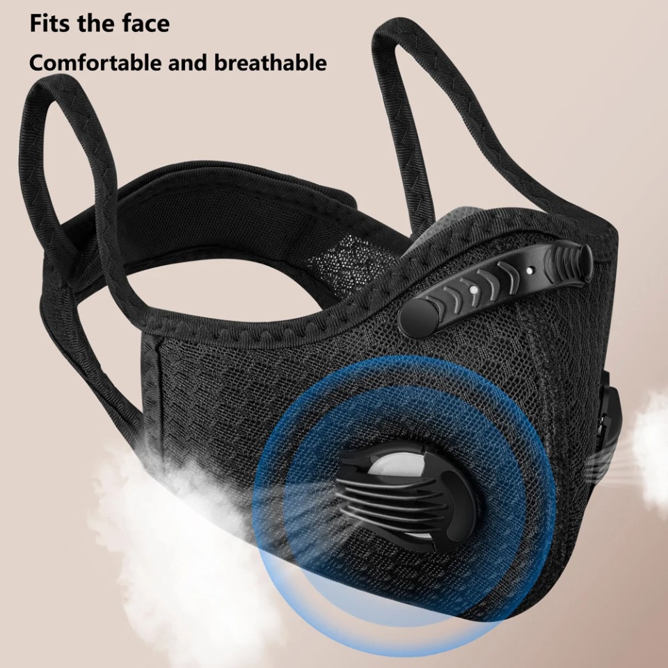 1 STKS Fietsmasker met actief  - Dust Mask Construction recensie en prijs