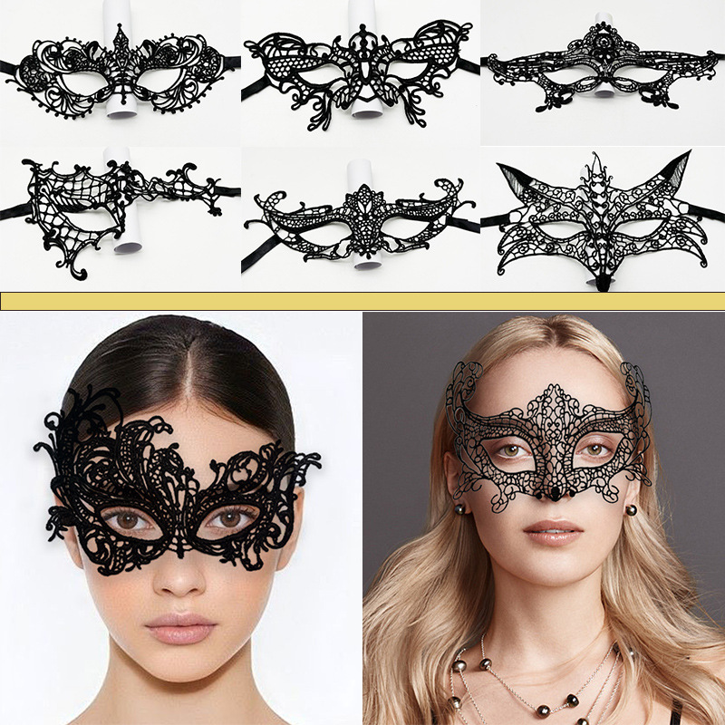 Sexy Vrouwen Kant Holle Masker - Respirator Half Face recensie en prijs