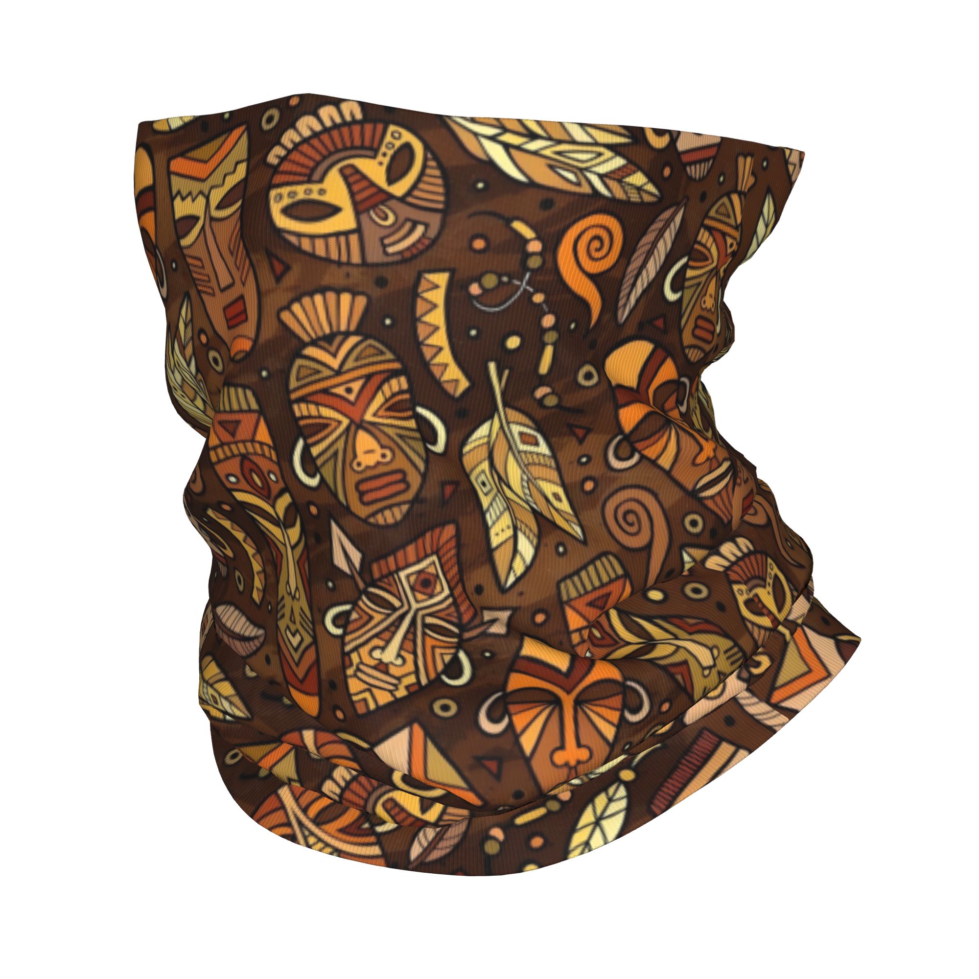 Aangepaste tribale maskerpatro - Neck Gaiter Face Cover recensie en prijs