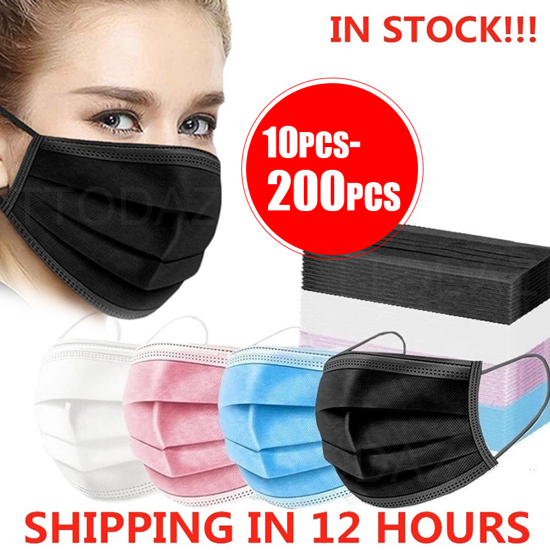 10/50/100/200 STUKS Wegwerpmas - Disposable Mask Blue recensie en prijs