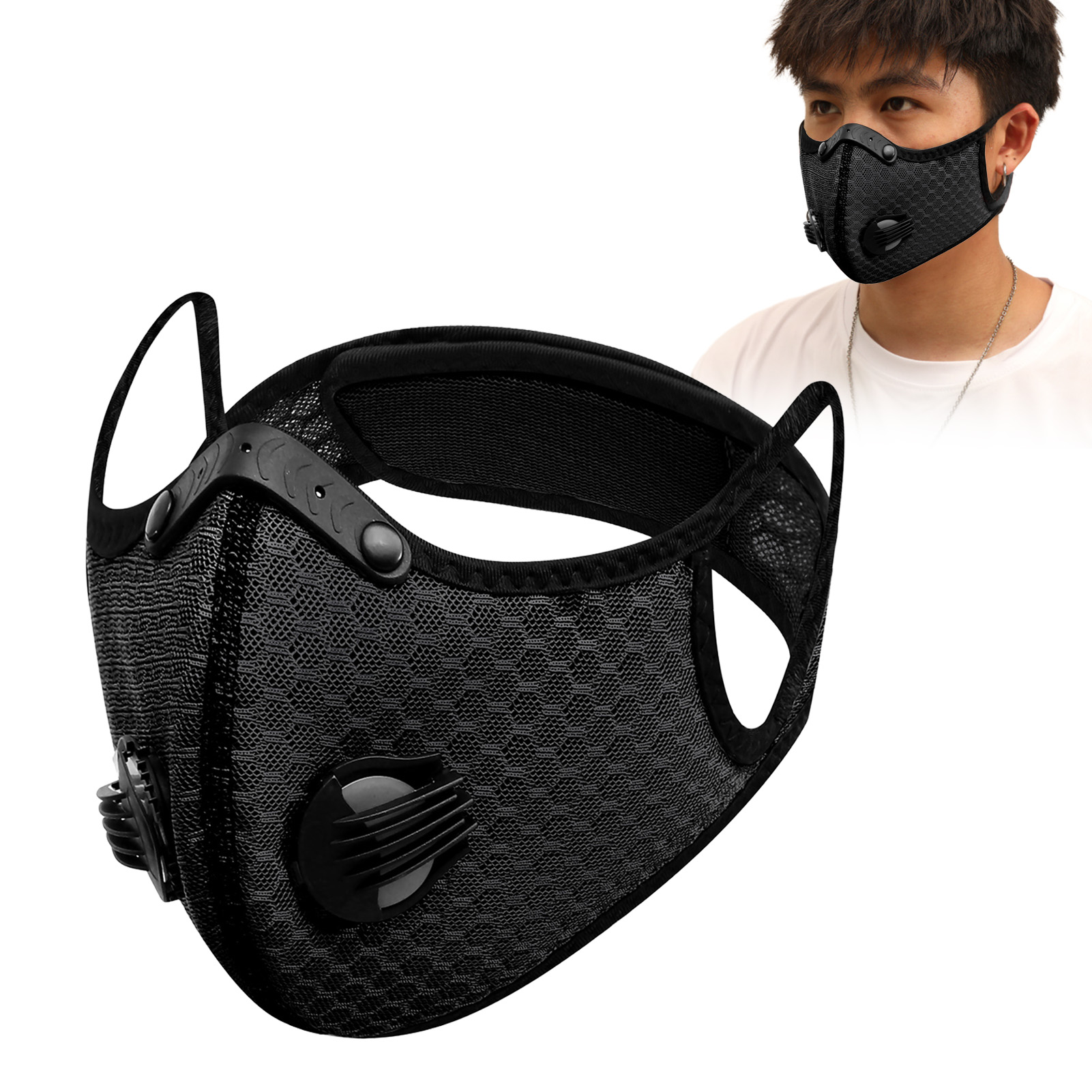 Unisex winddicht rijmasker Act - Anti Pollution Mask recensie en prijs