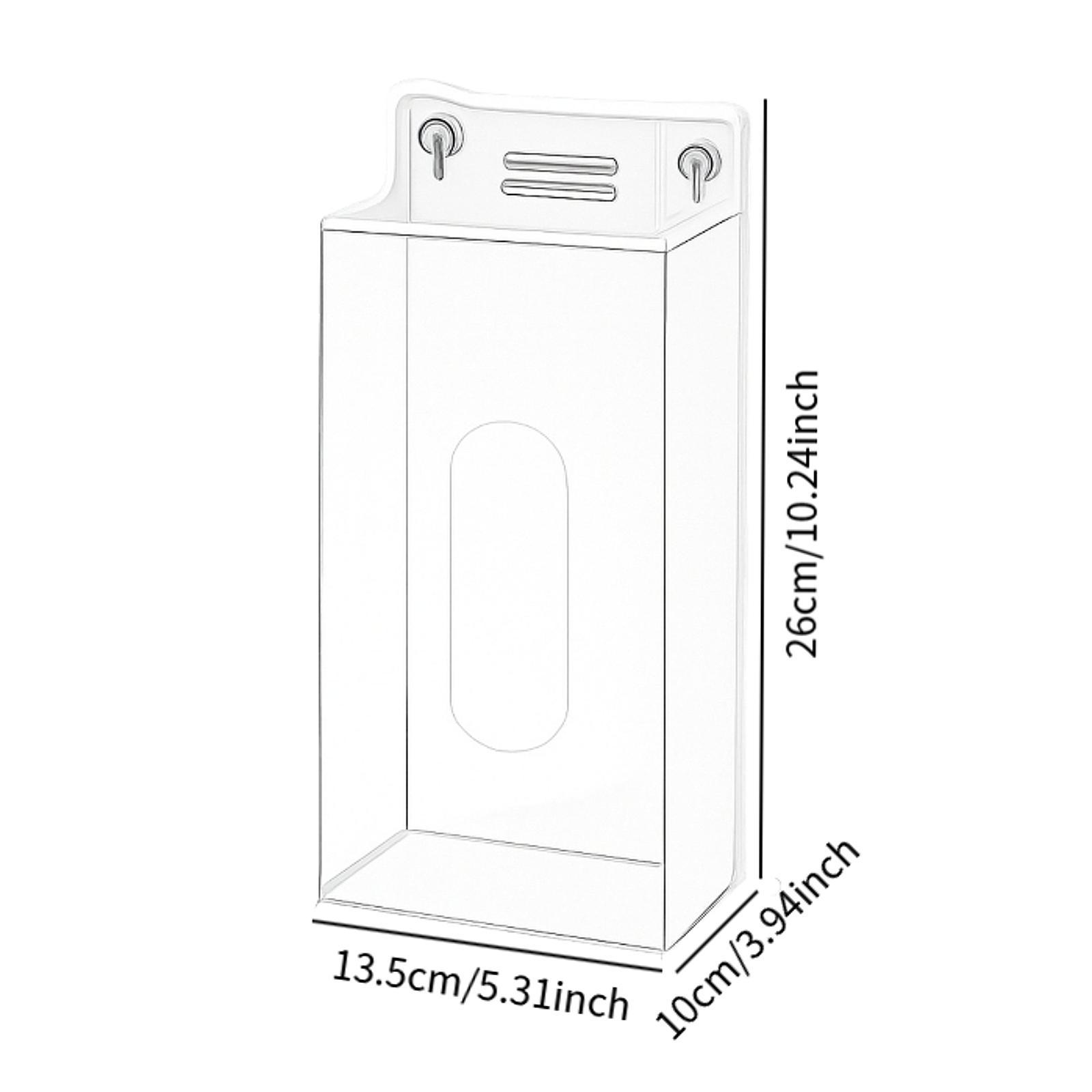 Acryl handschoenkastjehouder W - Face Mask Storage Box recensie en prijs